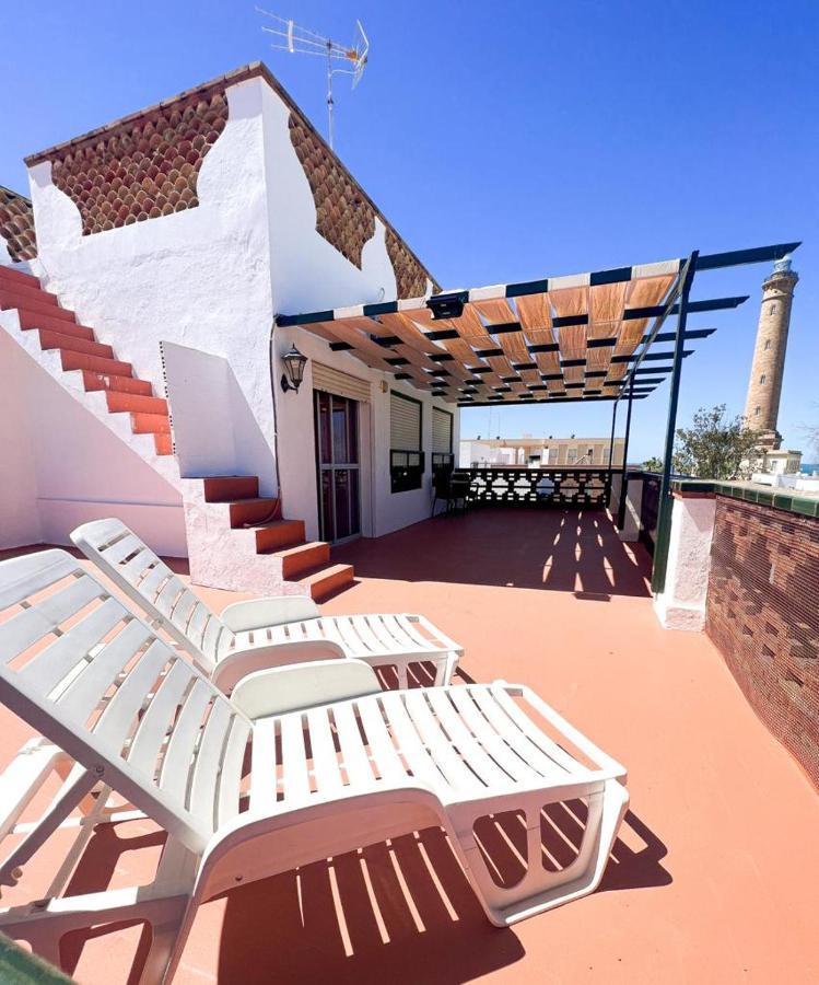 Hostal El Faro Chipiona Esterno foto